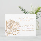 気まぐれな落書きの別れのブランチ,  招待状 (スタンド正面)