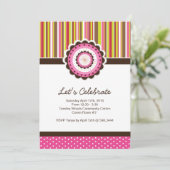 気まぐれな誕生日パーティーの招待状 招待状 (スタンド正面)