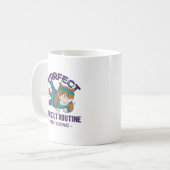 気まぐれな運動猫 コーヒーマグカップ (正面左)