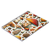 気まぐれな野生のキノコ ノートブック (左側)