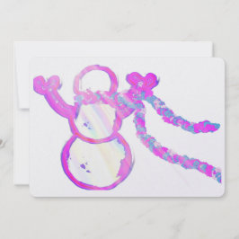 気まぐれな雪だるま シーズンカード