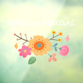 気まぐれな飛び込み客が歓迎するビジネス施設 ウィンドウサイン (シート3)