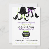 気まぐれな魔女たち 現代の魔女 ハロウィンパーティ 招待状 (正面)