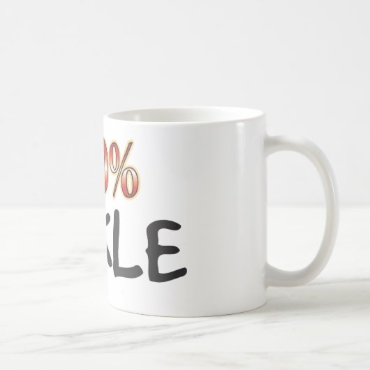 気まぐれな100% コーヒーマグカップ (右)