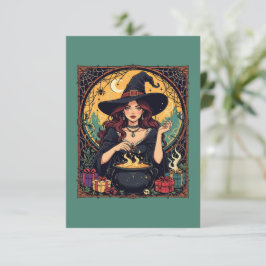 気まぐれに魅惑的な蜘蛛のいる魔女 招待状