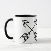 気まぐれの暴動のコーヒー・マグ マグカップ (左)