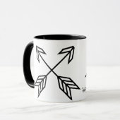 気まぐれの暴動のコーヒー・マグ マグカップ (正面左)