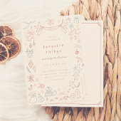 気まぐれドゥードル お気に入りのもの クリスマスパーティー 招待状