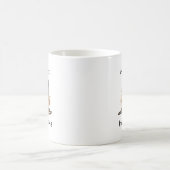 気まぐれネコ コーヒーマグカップ (中央)