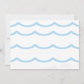 気まぐれプールのサマー誕生日パーティー 招待状 (裏面)