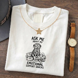 気まぐれミーアキャット メンタルヘルスケアTシャツ Tシャツ