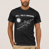 気まずいですね Funny Sarcastic Humor 引用 Tシャツ (正面)