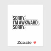 気まずくてごめんなさい シール (シート)