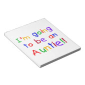 気ままな一次色の贈り物になる ノートパッド (アングル)