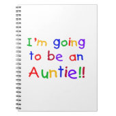 気ままな一次色の贈り物になる ノートブック (正面)