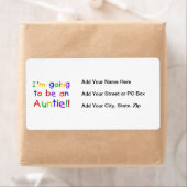 気ままな一次色の贈り物になる ラベル (インサイチュ)