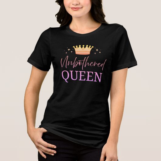 気ままな女王 Tシャツ (正面)