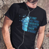 気もしを失って水をかむ |おもしろい Tシャツ