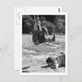 気をつけて! ポストカード (正面/裏面)