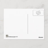 気をつけて！ポストカード ポストカード (裏面)