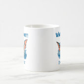 気をつけて!速い! コーヒーマグカップ (中央)