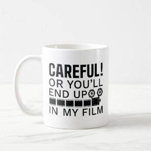 気をつけないと僕の映画に出ちゃうよ コーヒーマグカップ