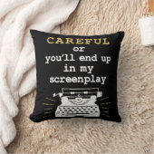 気をつけないと僕の脚本に載るぞ クッション (ブランケット)