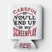 気をつけないと僕の脚本に載るぞ 缶クーラー (裏面)