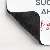 気をつけろ！成功を見据もしえて マウスパッド (コーナー)