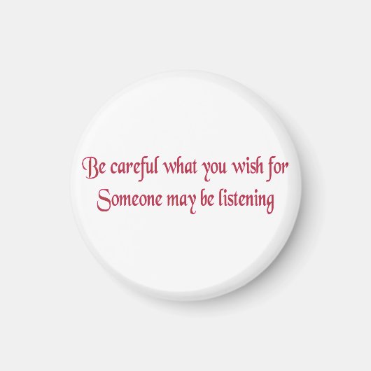 気を付けて… マグネット (正面)