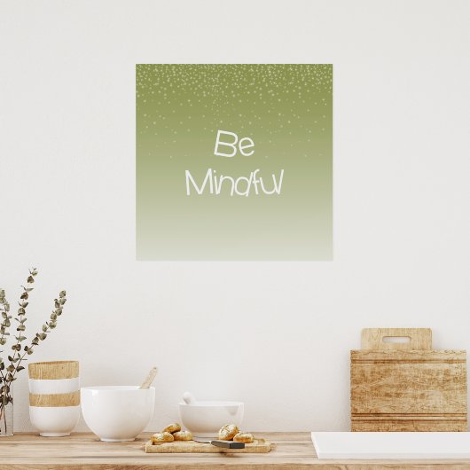 気を付ける ポスター (キッチン)