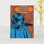 気を付けろ誕生日!カード カード (黄色い花)