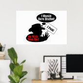 気を付けろ！ ポスター (ホームオフィス)