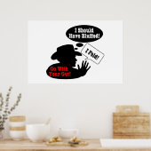 気を付けろ！ ポスター (キッチン)