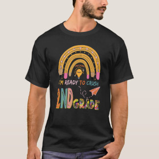 気を付け来て2年生を潰す準備ができている Tシャツ