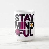 気を付け続ける コーヒーマグカップ (中央)