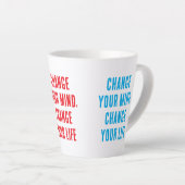 気を変えて…カフェラテマグ カフェラテマグ (右アングル)