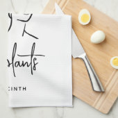 気を散らした庭師ボホフローラかわいい植物 キッチンタオル (四つ折り)