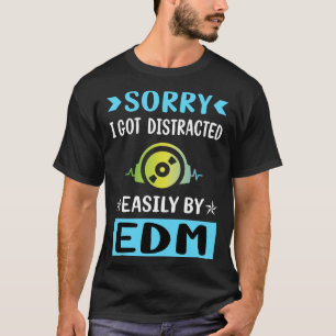 気を散らしたEDM Tシャツ