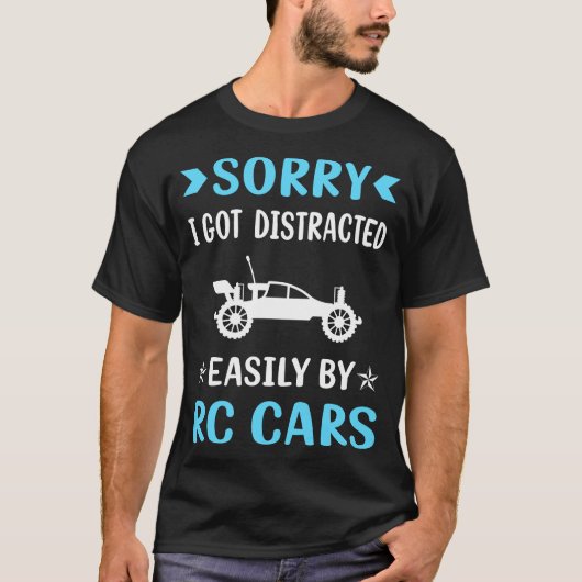 気を散らしたRCカー Tシャツ (正面)