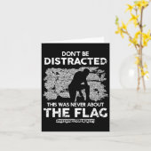 気を散らすな平等のために膝を取れ！ カード (黄色い花)