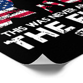 気を散らすな膝を取れ！平等な権利 ポスター (角)