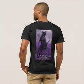 気を散らすプリント品を避ける Tシャツ (裏面フル)