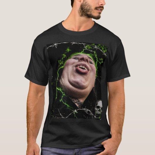 気を落とすな Tシャツ (正面)