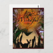 気を配る ポストカード (正面/裏面)