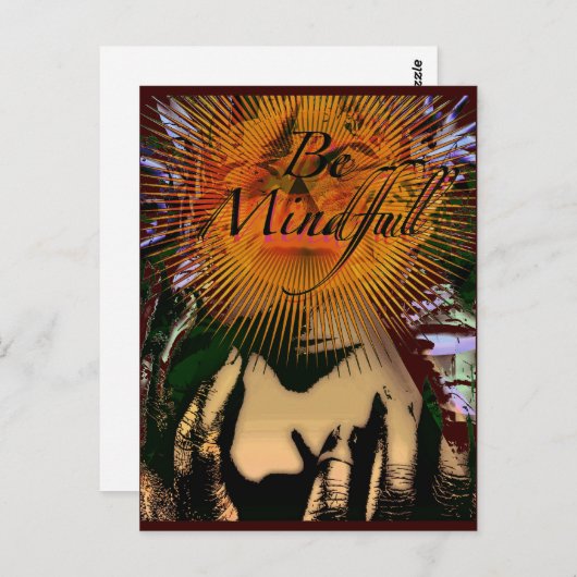 気を配る ポストカード (正面/裏面)