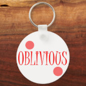 気付かない キーホルダー (正面)