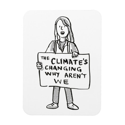 気候が変わりつつある理由 マグネット (縦)