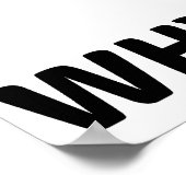 気候が変化している ポスター (角)