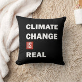 気候の変化は実在環境の変化である クッション (ブランケット)